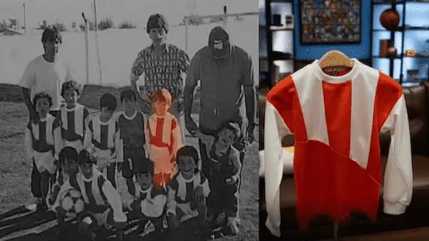 TyC:梅西5岁时身穿的球衣将拍卖,预计成交价将达数百万美元